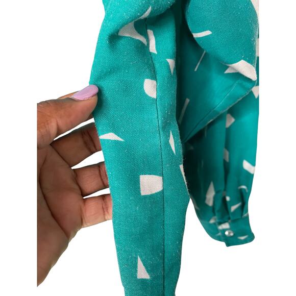 VTG Levi’s Men's Sportswear Abstract Preppy Casual Button Down Shirt Size Large - Picture 5 of 11